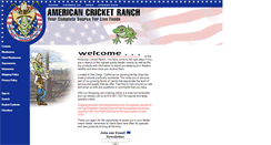 Desktop Screenshot of americancricketranch.com